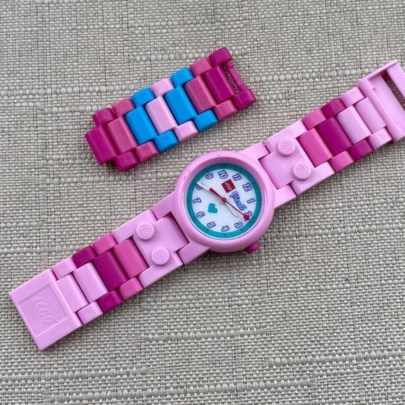 Lego Friend Kids Wristwatch Pink/Blue Quartz Analog Watch - Picture 3 of 10